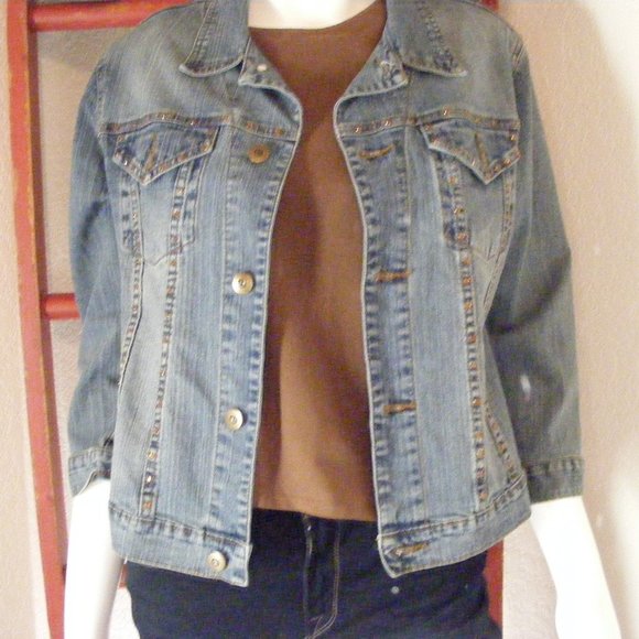 NWOT - Merchant Jean Jacket - Picture 1 of 5